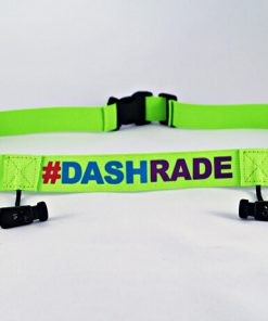 Pas na numer startowy z 6 kieszonkami na żele energetyczne