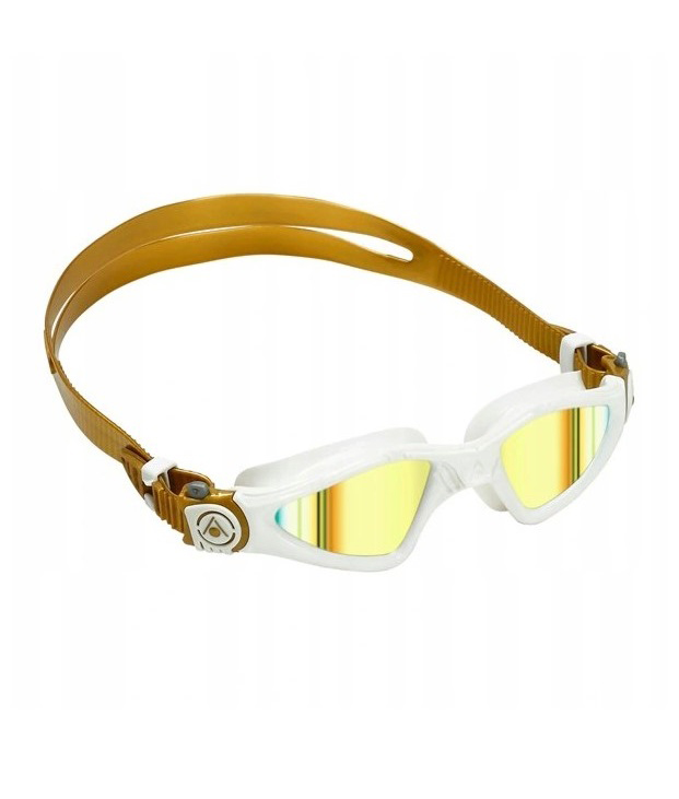 AQS Okulary Kayenne Small Gold Titanium Mirror